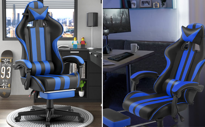Gamer Chair with Footrest Gamer Chair with Footrest