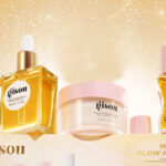 Gisou 3 Piece Honey Glow Icons Hair Lip Set on a Box