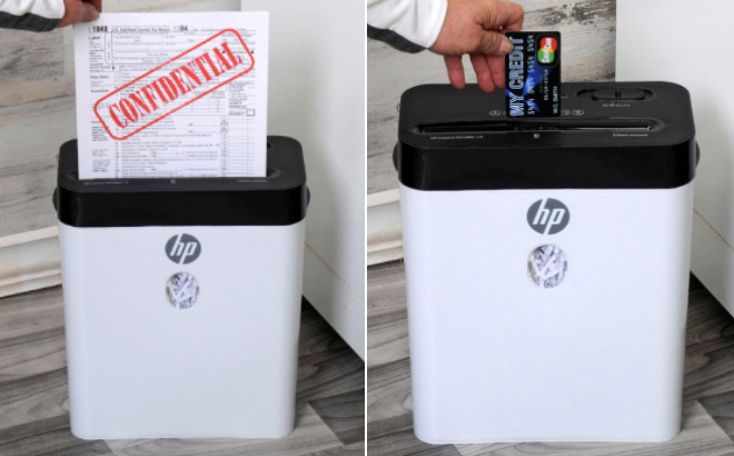 HP 8 Sheet Crosscut Shredder HP 8 Sheet Crosscut Shredder
