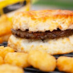Hardees Sausage Biscuit