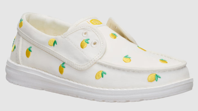 Hey Dude Wendy Cru Embroidered Boat Shoes Hey Dude Wendy Cru Embroidered Boat Shoes