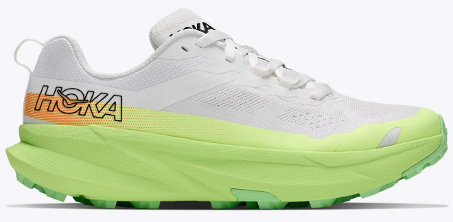 Hoka Torrent 4 Mens Shoes white neon