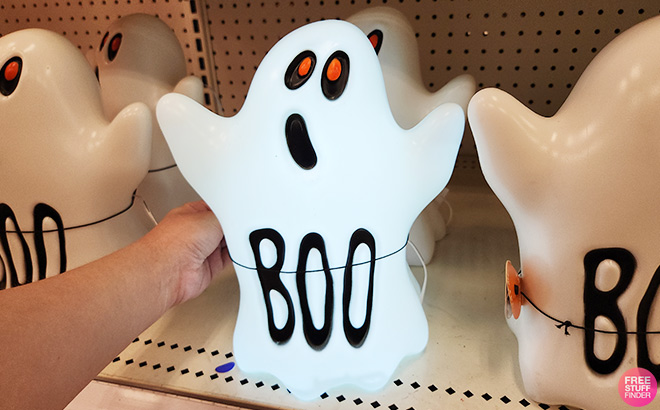 Hyde and EEK Boo Ghost Blow Mold Halloween Decorative Prop