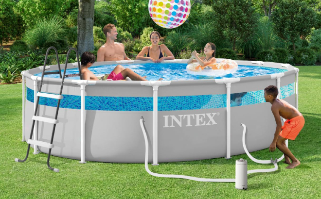 Intex Above Ground Pool Intex Above Ground Pool