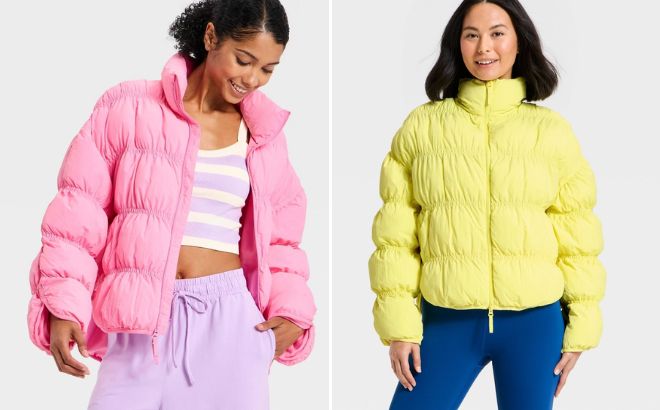 JoyLab Womens Puffer Jacket JoyLab Womens Puffer Jacket
