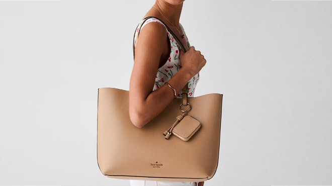 Kate Spade Tessa Tote Bags With Charm Kate Spade Tessa Tote Bags With Charm
