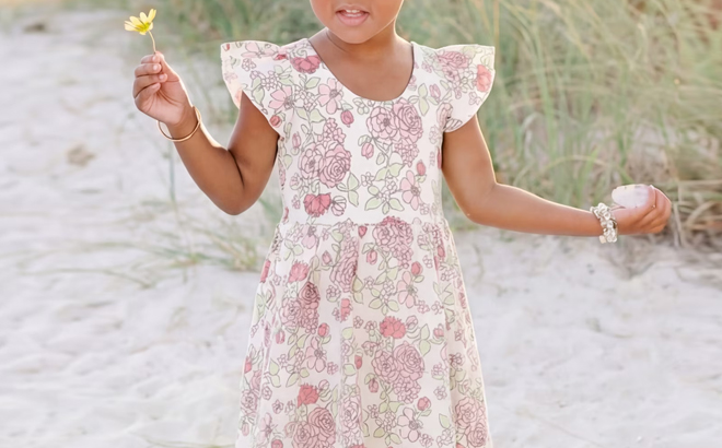 Kids Floral Dress