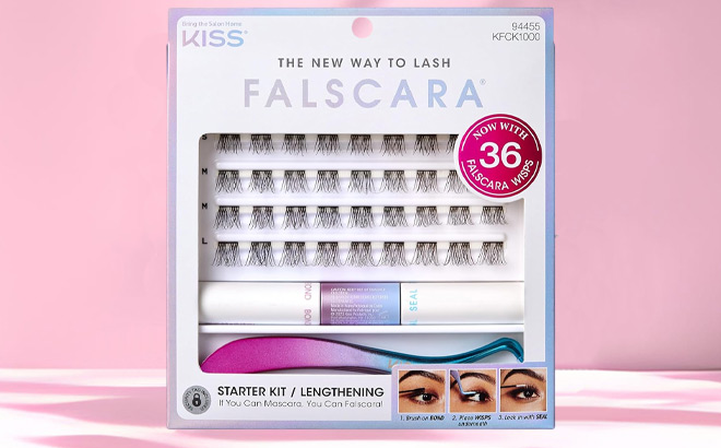 Kiss Falscara Lash Clusters Kit