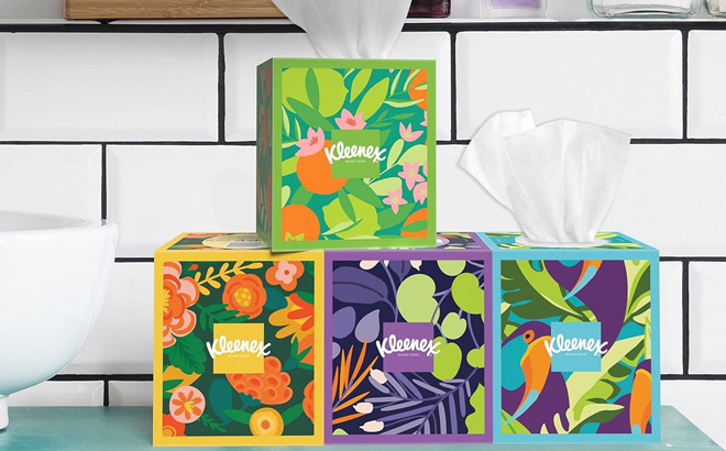 Kleenex 60 Piece Ultra Soft Facial Tissues 4 Pack Kleenex 60 Piece Ultra Soft Facial Tissues 4 Pack
