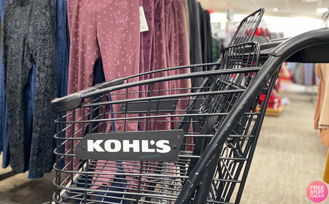 Kohls Cart in Womens Clothing Department