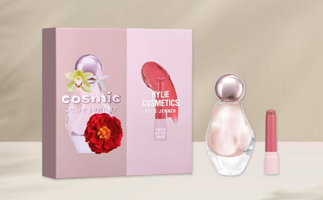 Kylie Cosmetics 2 Piece Cosmic Eau de Parfum Spray and Butter Balm Gift Set