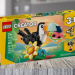 LEGO Creator 3 in 1 Wild Animals Tropical Toucan Building Toy on the Table