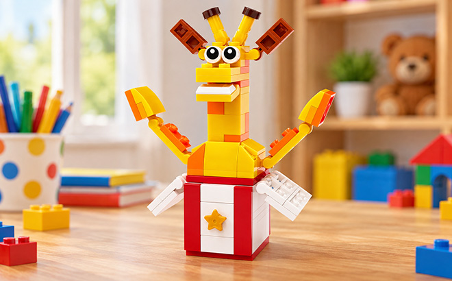 LEGO Geoffrey Build Event at Toys R Us