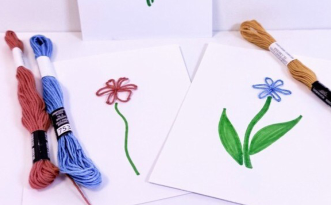 Lazy Daisy Embroidery