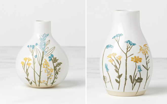Lenox Wildflowers Small and Medium Vases Lenox Wildflowers Small and Medium Vases