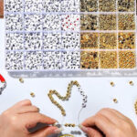 Leobro 1500 Piece Letter Beads Bracelet Making Kit