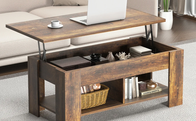 Lift Top Multifunctional Coffee Table Lift Top Multifunctional Coffee Table
