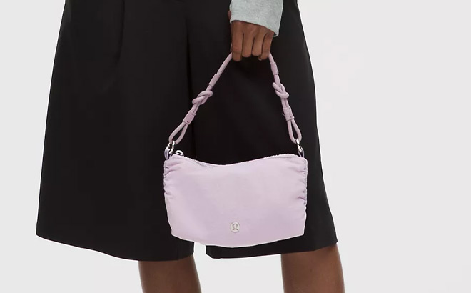 Lululemon Mini Ruched Shoulder Bag