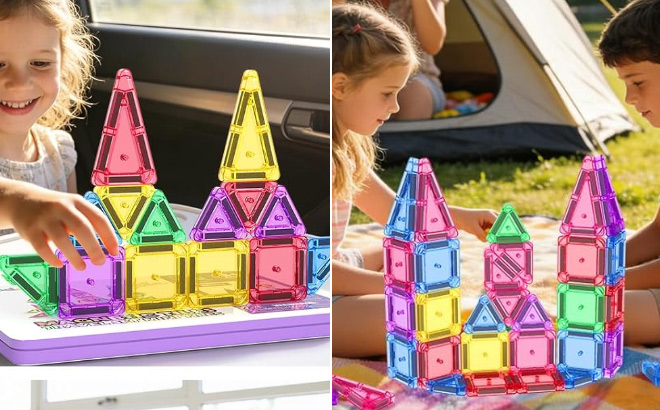 Magnetic Tiles Mini Travel Toy