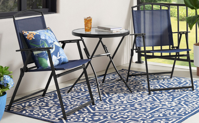 Mainstay Albany Lane 3 Piece Outdoor Bistro Set Mainstay Albany Lane 3 Piece Outdoor Bistro Set