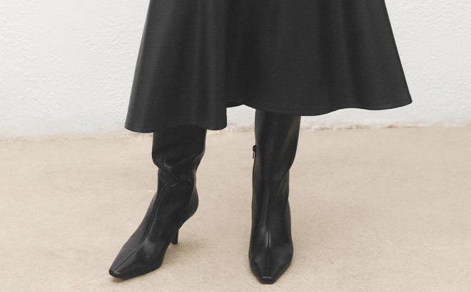 Mango Womens Knee High Boots