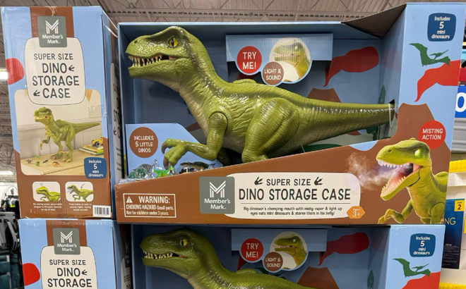 Members Mark Dino Storage Case