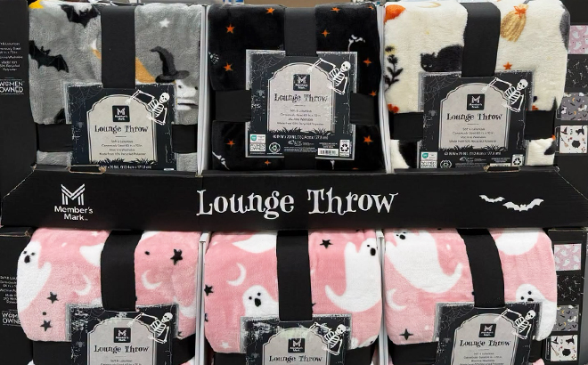 Members Mark Lounge Throw Halloween Styles