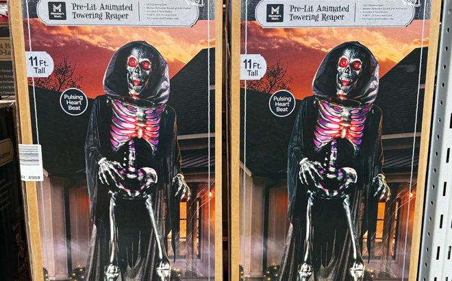 Members Mark Pre Lit Animated Towering Reaper
