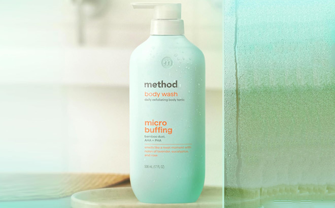 Method Micro Buffing Exfoliating Body Wash