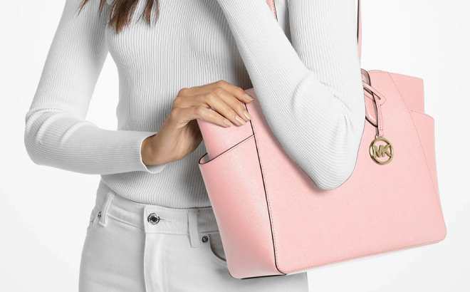 Michael Kors Marilyn Medium Saffiano Leather Tote Bag Michael Kors Marilyn Medium Saffiano Leather Tote Bag