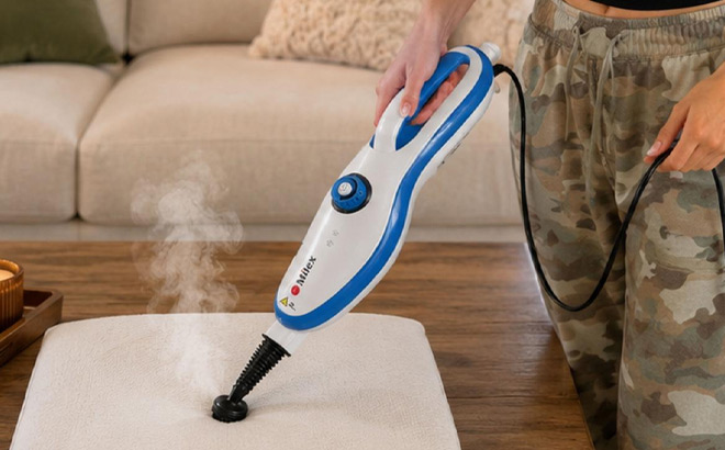 Milex X Press Steamer 15 in 1 Handheld Floor Steam Mop