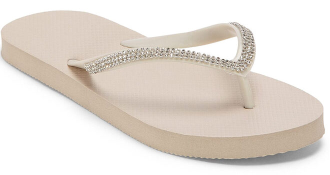 Mixit Womens Rhinestone Flip Flop 1