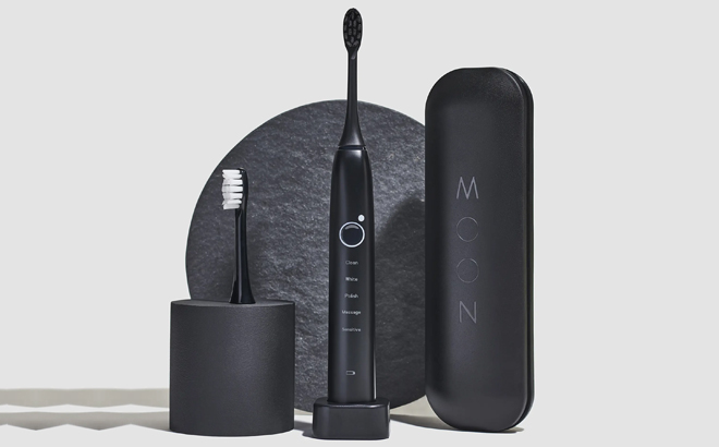 Moon The Electric Toothbrush in Onyx