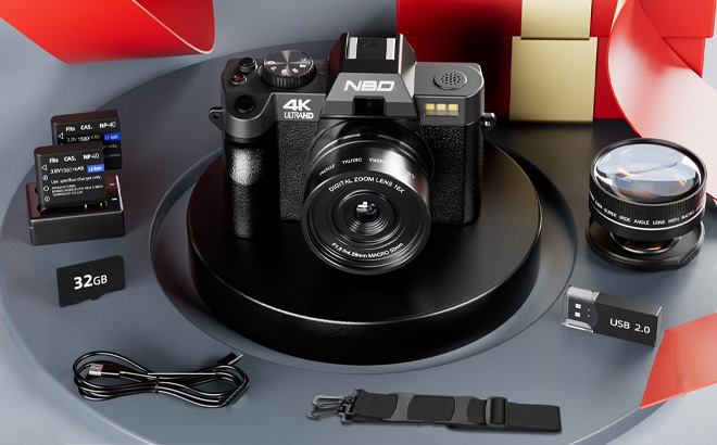 NBD 4K Ultra HD 48MP All in One Vlogging Camera NBD 4K Ultra HD 48MP All in One Vlogging Camera