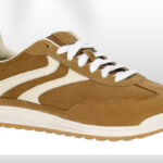 No Boundaries Mens Genuine Suede Slim Sneaker in Brown