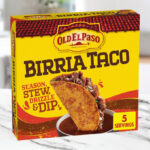 Old El Paso Birria Taco Kit on the Tabe