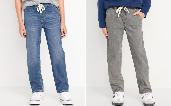 Old Navy Boys Wow Pull On Straight Leg Jeans Old Navy Boys Wow Pull On Straight Leg Jeans
