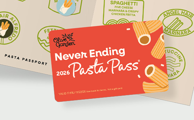 Olive Garden Never Ending Pasta Pass