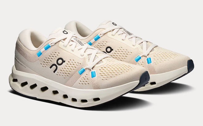 On Cloudsurfer 2 Womens Running Shoes in Pearl Ivory