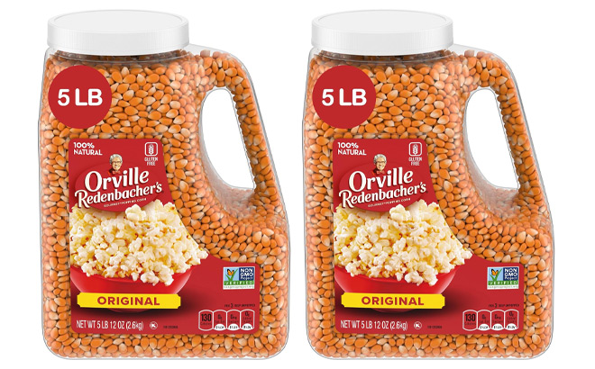 Orville Redenbachers Gourmet Popcorn Kernels 5 Pound Containers
