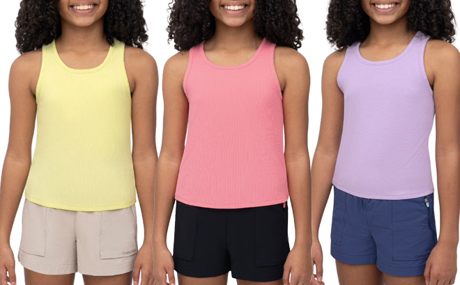 Outdoor Voices Girls Tank Top and Shorts Outdoor Voices Girls Tank Top and Shorts