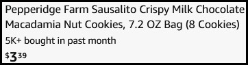 Pepperidge Farm Cookies Checkout Pepperidge Farm Cookies Checkout