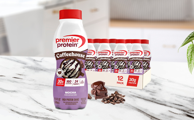 Premier Protein COFFEEHOUSE 30g Protein Shake Mocha 12 Pack