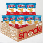 Ruffles Potato Chips in Cheddar Sour Cream Flavor 40 Count