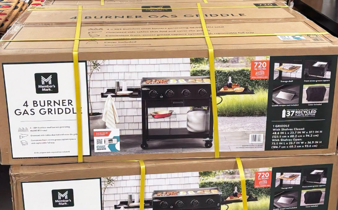 Sams Club 4 Burner Gas Griddle