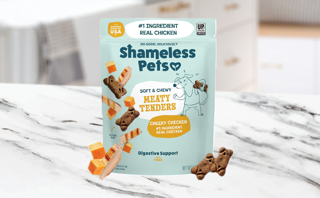 Shameless Pets Soft Dog Treats – Cheeky Chicken Meaty Tenders