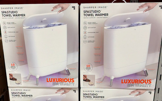 Sharper Image SpaStudio Towel Warmer Sharper Image SpaStudio Towel Warmer