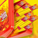 Slim Jim Smoked Jerky Snack Sticks in a Box