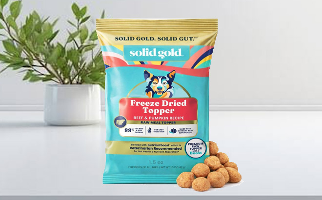 Solid Gold Freeze Dried Dog Food 1