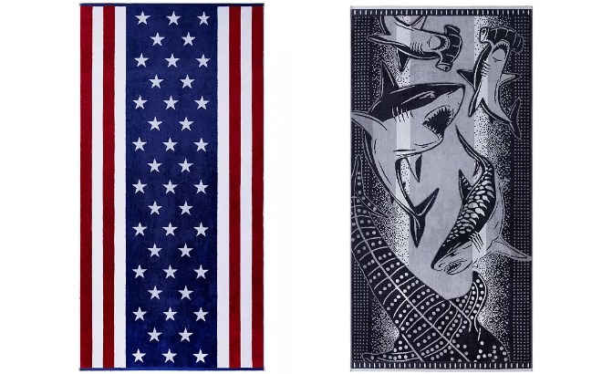 The Big One Oversized Flag Beach Towel The Big One Oversized Flag Beach Towel